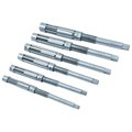 H & H Industrial Products 6 Piece A-F High Speed Steel Adjustable Blade Reamer Set 2006-9125